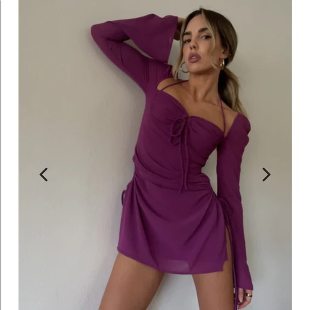 Purple Luna B dress